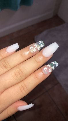 Cute Butterfly Acrylic Nails, Short Acrylic Nails Coffin Butterfly, Short Acrylic Nails Butterflies, Birthday Butterfly Nails, Short Nails With Butterflies, Birthday Nails Coffin Short, First Day Of School Nails Acrylic, Short Butterfly Nails, Nail Ideas Acrylic Short