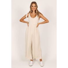 Petal And Pup Ayla Linen Jumpsuit - Oatmeal Xs : Target Beige Linen Summer Jumpsuits And Rompers, Chic Linen Jumpsuits And Rompers For Day Out, Cotton Jumpsuit With Tie Straps For Vacation, Cotton Jumpsuits And Rompers With Tie Straps For Vacation, Beige Linen Casual Jumpsuits And Rompers, Summer Linen Jumpsuits And Rompers For A Day Out, Chic Linen Jumpsuits And Rompers For Summer, Beige Relaxed Fit Jumpsuits And Rompers For Summer, Sleeveless Linen Jumpsuits For Day Out