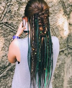 Synthetic Dreadlocks Extensions, Dreadlocks Extensions, Viking Hair, Synthetic Dreadlocks, Stil Boho