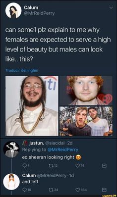 two men with long hair and beards are shown in the same tweet