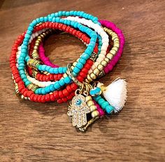 Beaded Bracelets With Charms, Bracelets With Beads, Bracelets With Charms, Leather Anklets, Making Bracelets With Beads, Anklets Boho, Making Bracelets, Beach Anklets, Cord Jewelry