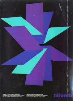 an image of a book cover that is very colorful and has geometric shapes on it