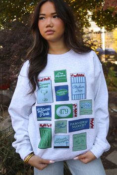 charlie southern: fayetteville matches sweatshirt – Riffraff Blue And Green