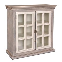 Elizabeth 2 Door Curio Cabinet / Bookcase - Crafters and Weavers Family Room Storage, Cabinet Glass Doors, Glass Bookcase, Old Cabinet Doors, Farmhouse Buffet, Elizabeth 2, Cabinet Bookcase, Bookcase With Glass Doors, Cabinet Display