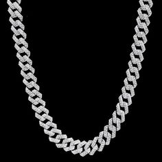 12mm prong cuban chain Cuban Link Choker, The Gangster, Iced Out Jewelry, Cuban Chain, Cuban Link, Cz Diamond, New Stuff, Jewelry Plate, Real Gold