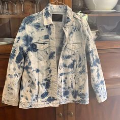 Oversized Bleached Tie Dye Denim Jacket So Trendy:) Summer Washed Outerwear For Day Out, Summer Day Out Washed Outerwear, Trendy Beige Denim Jacket For Spring, Spring Beige Denim Jacket, Casual Beige Cotton Denim Jacket, Beige Long Sleeve Denim Jacket For Spring, Beige Denim Casual Outerwear, Casual Cream Denim Jacket, Casual Beige Denim Outerwear