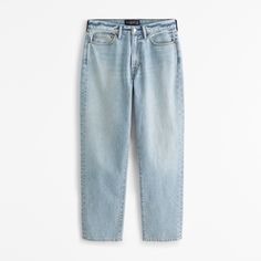 Elevate your casual wardrobe with the Abercrombie & Fitch Men's Loose Jeans, tailored for a relaxed and comfortable fit. These jeans are perfect for those who value both style and comfort.

- Size: 36 X 32
- Color: Light Wash
- Material: 100% Cotton denim, Pocket Bag: Polyester, Cotton
- Gender: Male
- Features: Relaxed fit through hip and thigh, distressed knee detail, clean hem

Crafted from high-quality cotton, these jeans support the Better Cotton mission to improve cotton farming globally. Abercrombie Pants, Male Features, Men's Bottoms, Denim Pocket, Loose Jeans, Pocket Bag, Light Wash Jeans, Wash Jeans, Casual Wardrobe