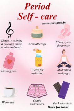 #periodselfcare #selfcare #selfcaretips #periodcare #womenshealth #menstrualhealth #selfcarematters #hormonalhealth #mindfulcare #innerspiritglow Menstrual Self Care, Hygenic Tips Feminine, Period Selfcare, Period Self Care, Period Essentials, Selfcare Day, Pamper Myself, Period Tips, Selfcare Tips