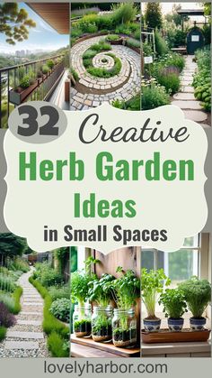 20 Herb Garden Ideas: Small Spaces, Big Flavors Herb Garden Ideas Small Spaces, Garden Ideas Small Spaces, Herb Garden Ideas, Herb Garden Pallet, Companion Gardening, Container Herb Garden, Small Herb Gardens, Outdoor Herb Garden, Medicinal Herbs Garden