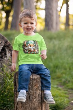 Cute forest animals T-shirt for kids! Ideal nature tee for girls and boys, perfect hiking gear. Stylish wildlife shirt for young outdoor enthusiasts. Great gift for youth hikers. HOW TO ORDER:     Select your size and the color that you want from the drop-down menu.     Add to cart, and check out. HOW TO ORDER MULTIPLES:     Select your size and the color that you want from the drop-down menu.     Add to cart, and repeat as many times as necessary.     Check out with all items at once. DETAILS A Cute Forest Animals, Cute Forest, Nature Tees, Shirt For Boys, Nature Kids, Outdoor Gift, Hiking Gear, Animal Tshirt, Wild Life