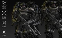 ArtStation - The Wall MILITECH project, Kpoy Militech Soldier, Mobile Infantry, Tactical Armor, Concept Vehicles Sci Fi, Futuristic Armor, Power Armour, Futuristic Armour, Combat Armor, Sci-fi Armor