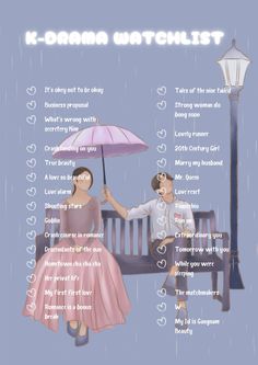 a couple sitting on a bench under an umbrella in the rain with words written below