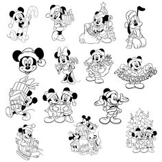 mickey mouse and friends coloring pages