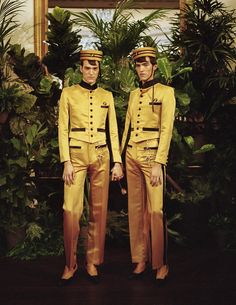 Palomo Spain, Staff Uniforms, Grand Budapest, Gucci Fashion, Knitwear Fashion, Mode Inspiration, Wellington, Male Model, Ready To Wear