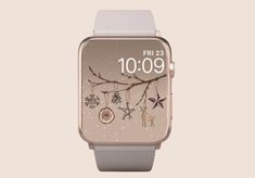 Beautiful Minimal Christmas watercolour   watch Face! The perfect Watch face for the  Christmas season! Beautiful simplistic Christmas decorations on a Christmas mobile, creating a calming watch screen saver with these neutral tones. The perfect watch face for the festive period. 🖤  This digital apple watch wallpaper is an instant download and is a easy and great way to custom and style your smart watch. If you are interested in watch wallpapers check out our other items.  https://www.etsy.com/ Watch Wallpaper Christmas, Watch Face Design, Christmas Mobile, Winter Watch, Christmas Watch, Mobile Watch, Watch Background, Minimal Watch, Christmas Watches