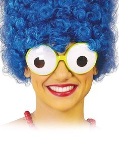 Fiestas Guirca GUI18232 - Augen-Brillen Simpsons Costumes, Ladies Fancy Dress, Harry Potter Scarf, Marge Simpson, Funny Glasses, Cartoon Eyes, Rose Gold Party, Rose Party, Homer Simpson