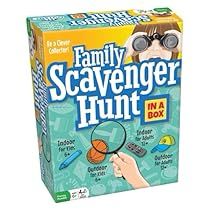 Family Scavenger Hunt, Scavenger Hunt Indoor, Outdoor Card, Board Games For Kids, Fun Party Games, Indoor Toys