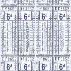 the numbers and symbols for each number are shown in this pattern, as well as two rows