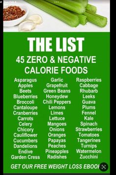 Negative Calorie Foods, Zero Calorie Foods, 500 Calorie, Best Smoothie, Resep Diet, 100 Calories, Healthy Smoothie, Fat Burning Foods, Food Diary