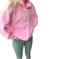 Sherpa pink fleece jacket. Pink Panthers, Fleece Jacket, I Got This, Panther, Special Occasion Dresses, Pink Color, Occasion Dresses, Fashion Statement, Pink