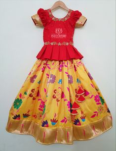 Pattupaavadai Design, Kids Indian Wear, Blue Blouse Designs, Girls Designer Dresses, Kids Dress Collection, Kids Blouse Designs, Kids Blouse, Dresses Tulle