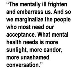 This reminds me of "The Yellow Wallpaper" If only her husband would have let her talk, write, get some sunshine, and bond with her child, things may have been different for her. Mental Health Stigma, Very Important Person, Glenn Close, We Are The World, Personality Disorder, My Chemical, Infp, Mental Health Awareness