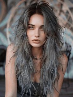 Grunge Haircut, Haircut Ideas Trendy, Women Haircuts Long, Wolf Haircut, Mullet Haircut, Trendy Hairstyle, Wolf Cut, Long Hair With Bangs