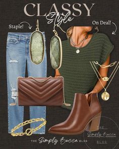 The Simply Becca Blog, Principal Outfits, Simply Becca, Color Combos Outfit, Winter Fashion Outfits Casual, Fall Jeans, Dressy Fashion, Fall Winter Wardrobe, Business Casual Outfits