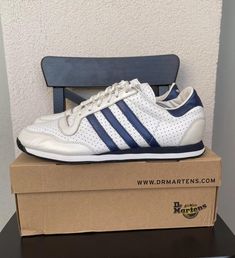 VINTAGE ADIDAS 2002 SHOES  Condition: Excellent used condition like new  Size: 48 UK-13 US-12,5  JP-31 cm 2000s Adidas, White Y2k, Adidas Shoes Mens, Sneakers Athletic, Vintage Adidas, Y2k 2000s, Adidas Shoes, Ukraine