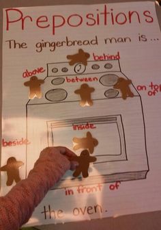 a child is making gingerbread man cut outs