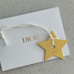 Brand New Unused Authentic Dior Golden Star Charm Can Be Used In Many Ways As A Bag Charm, Key Ring, Home Decor, Accessories Etc Accessories Dior, Dior Gold, Dior Star, Dior Accessories, Bag Charms, Golden Star, Gold Star, Decor Accessories, Brand Tags