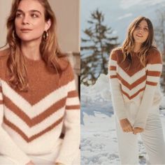 Size M Colorful Sweaters, Pullover Sweater, Pullover Sweaters, Caramel, Sweaters For Women, Women Shopping, White, Color