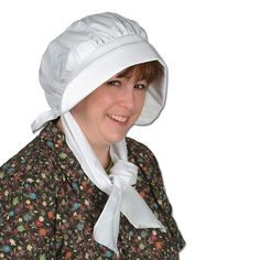 Description Complete your pilgrim costume for Halloween night with this soft-hued bonnet. Subtle and simple, this accessory is a must-have to replicate the pilgrim look perfectly. The pack of costume accessories is apt for roleplays, costume-themed parties, and much more. Product Features: Soft bonnet is great for your festive party Recommended for indoor use only Care instructions: machine wash safe Dimensions: one size fits most adults Material(s): man made Pack includes 6 of the items shown Product Specifications Weight Width Height Depth 2.00 LBS 1.00" 1.00" 1.00" Pilgrim Bonnet, Pilgrim Costume, Thanksgiving Hat, Thanksgiving Pilgrims, Pilgrim Hat, Halloween Costume Accessories, Everyday Gifts, Thanksgiving Fun, Women's Costumes