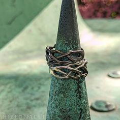 This Rings item by Hibernacula has 374 favorites from Etsy shoppers. Ships from United States. Listed on May 2, 2024 Elegant Adjustable Bronze Rings, Nature-inspired Adjustable Open Ring, Unique Wide Band Metal Rings, Men Rings Aesthetic, Organic Wedding Band, Angel Ring, Earthy Aesthetic, Branch Ring, Claddagh Rings