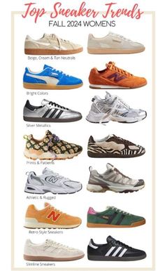 Women Trendy Shoes, 2024 Women Sneakers Trends, Shoes For Winter 2024, Fall 2024 Sneaker Trends, Fall 2024 Sneakers, Trend Sneakers 2024 Woman, Women Shoes 2024 Trends, Sneakers Fall 2024, Trending Shoes 2024 Women