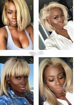 Blonde Hair Wigs, Quote Birthday, Blonde Style, Hair Details, Women Inspiration, Hair Blond, Blonde Wigs, Real Hair Wigs