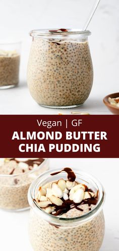 an image of almond butter chia pudding