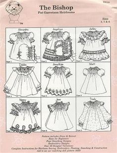 the blouse pattern for children's dresses