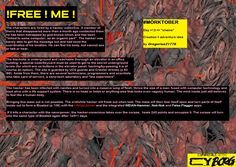 an image of a website page with the text free me in red and black on it