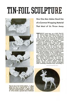 the instructions for how to knit a deer