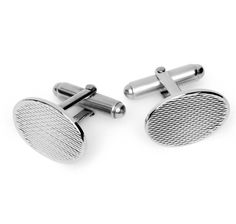 Sterling Engine Turned Oval Cufflinks | SIR JACK'S Sterling Engine, Der Gentleman, Silver Accessories, Luxury Gifts, Cool Watches, Silver 925, Hallmark, Race Cars, Cufflinks