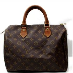 Authentic Louis Vuitton Speedy 30 Monogram Canvas Handbag, One Main Zippered Pocket, Gold Toned Hardware, Zipper Pull Damaged (See Pic), Authenticity Date Code Reads Sp0935, Small Inner Side Pocket, Brown Leather Monogram Print, Measurements Include 11.5" X 10" X 7". Certificate Of Authenticity Provided By Real Authenticate, See Last Picture Above. Poshmark Will Also Authenticate Anything Over $500, If You Wish To Not Pay For The Authentication Then Please Make A Reasonable Offer. Louis Vuitton Mini Bag, Ombre Bag, Lv Crossbody Bag, Louis Vuitton Bucket Bag, Louis Vuitton Mini Pochette, Louis Vuitton Favorite Mm, Mini Duffle Bag, Leather Monogram, Louis Vuitton Travel