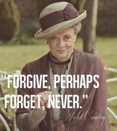 an old woman sitting on a bench with a quote above her that says,'forging perhapss forget never