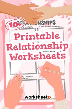 16 Images of Printable Relationship Worksheets Relationship Skills Activities, Relationship Exercises For Couples, Relationship Journal Ideas, Relationship Exercises