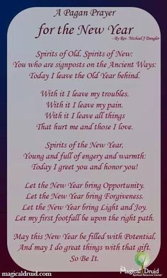 the poem for the new year