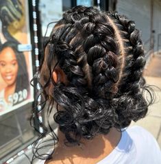 Blonde Butterfly Braids, Braided Bun With Curls, Bubble Braid Updo, Ojo Bracelets, Long To Short Haircut, Butterfly Braids, Curly Braided Hairstyles, Straightening Natural Hair