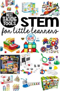 Stem Bins, Kindergarten Stem, School Toys, Preschool Stem, Teaching Stem, Montessori Classroom, Kindergarten Science, Stem Learning, Stem Challenges