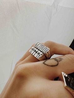 Gemini Ring, Jewelry Accessories, Silver Rings