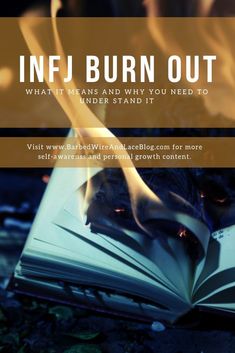 Whether it's your career or a relationship that's burning you out. Or it's social burn out or empathy burn out.... It all leads to the same thing! Learn to understand INFJ Burn Out and how to take care of yourself!  #INFJ #INFJPersonality #BurnOut #SelfAwareness #Personality Infj Traits, Enneagram 5, Infj Things, Introvert Humor, Sensitive Person, Pinterest Growth