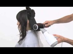 How to blowdry curls into your hair Blowdry Curls, Blow Dry Curls, Cosmetology Student, Pin Curls